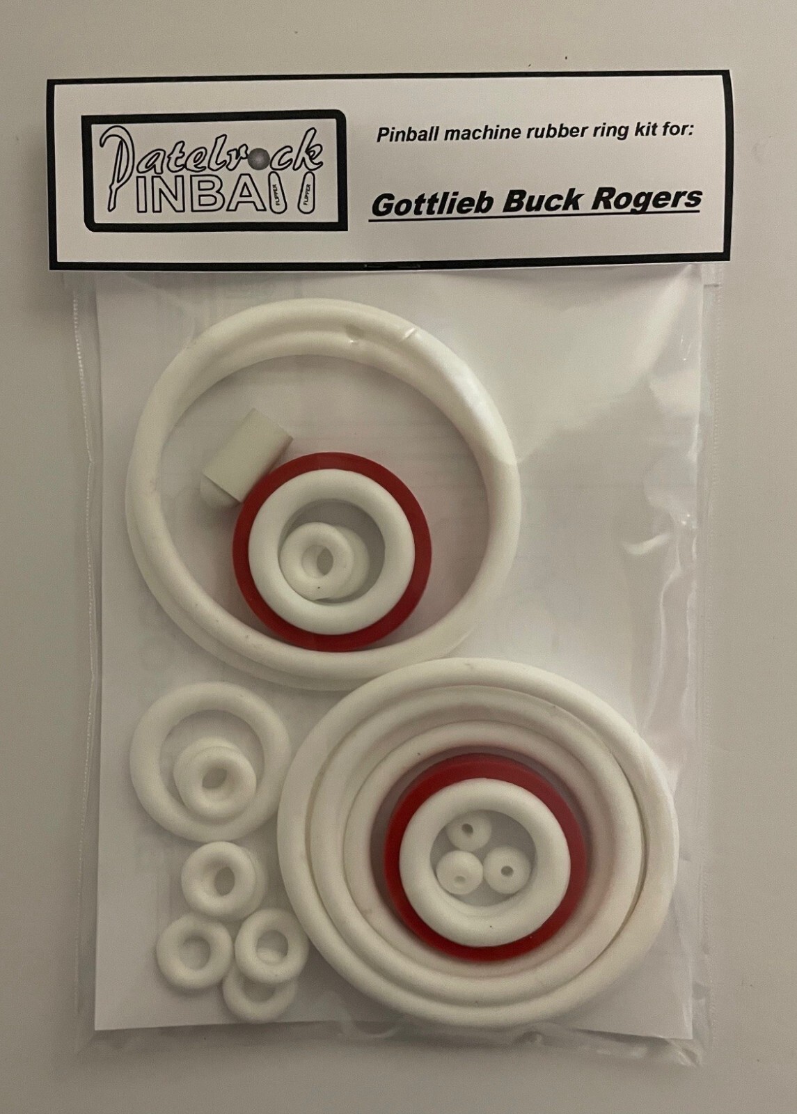 1980 Gottlieb Buck Rogers Pinball Machine Rubber Ring Kit