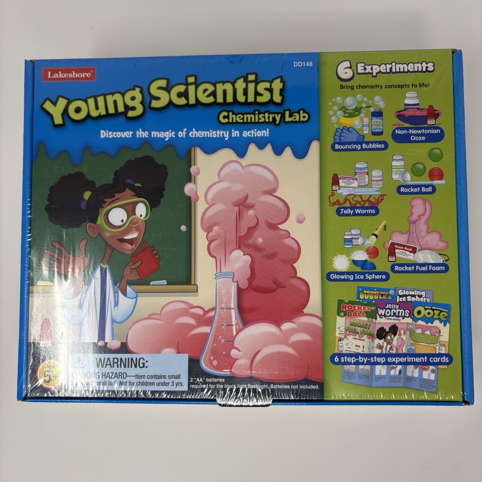 Lakeshore Young Scientist Chemistry Lab Kit DD148 6 Experiments Ages 5+