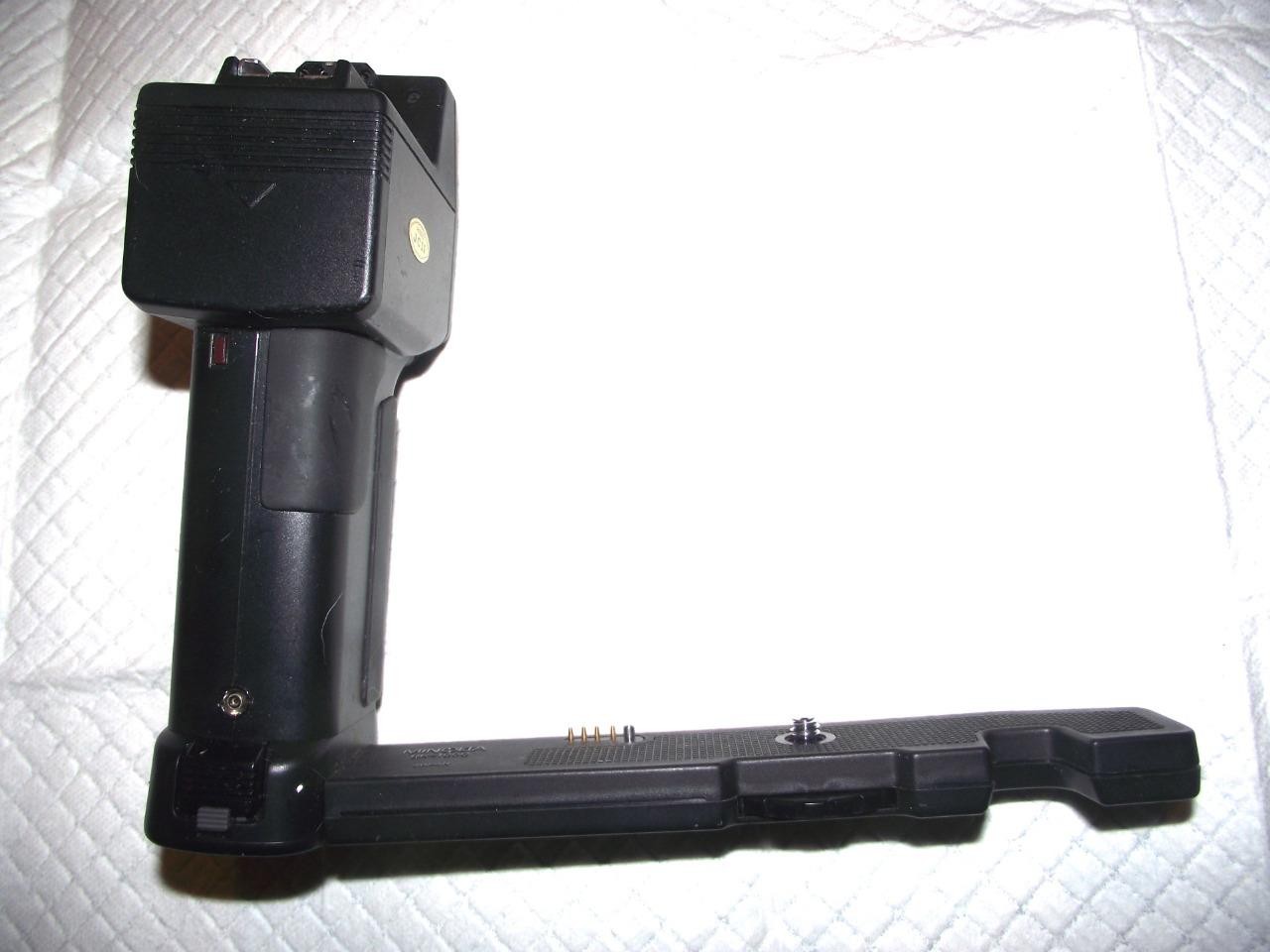 MINOLTA CONTROL GRIP SET CG-1000 WITH AI-1000 AF ILLUMINATOR