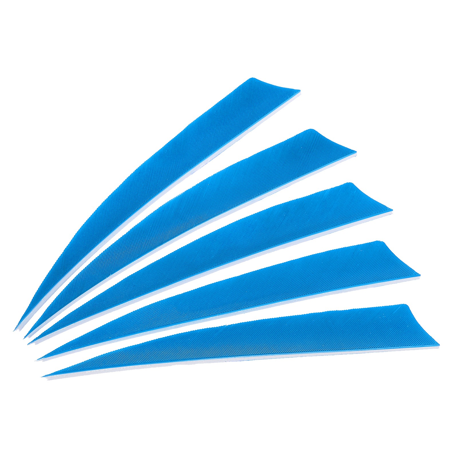 Arrows Vanes 50 Pack 5 Inch Arrow Feather Right Wing Blue for DIY