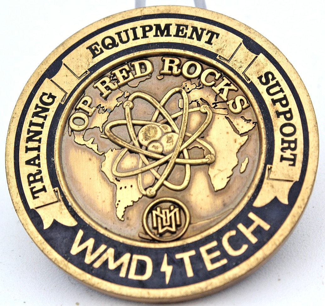 EOD Explosive Ordnance Disposal WMD Tech Challenge Coin 1.75"