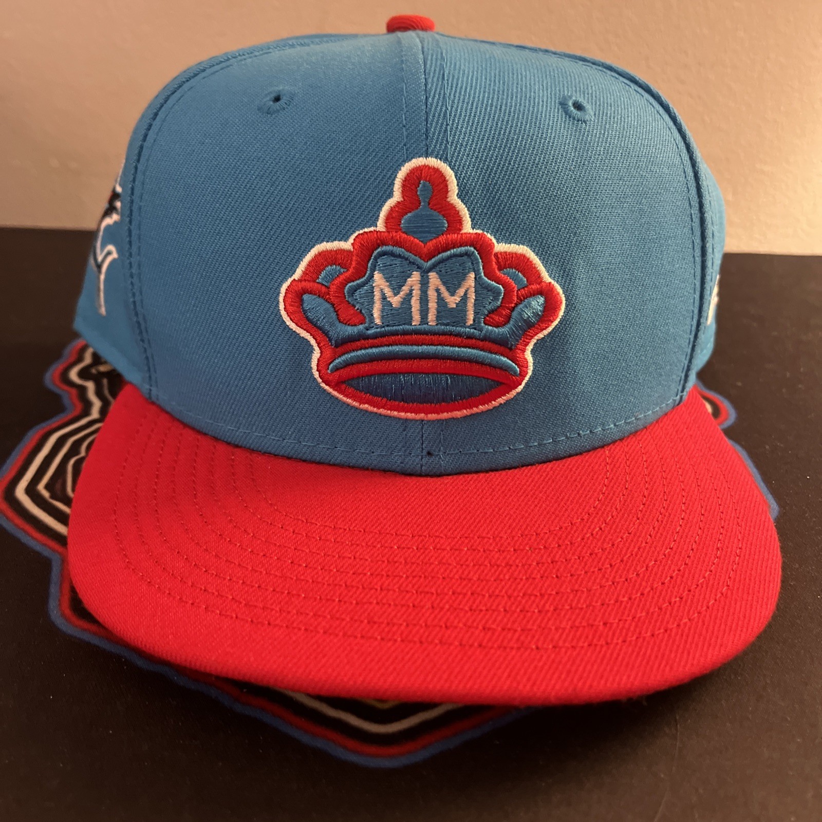 New Era 59Fifty Fitted Hat - Miami Marlins City Connect Sugar Kings Size 7 5/8