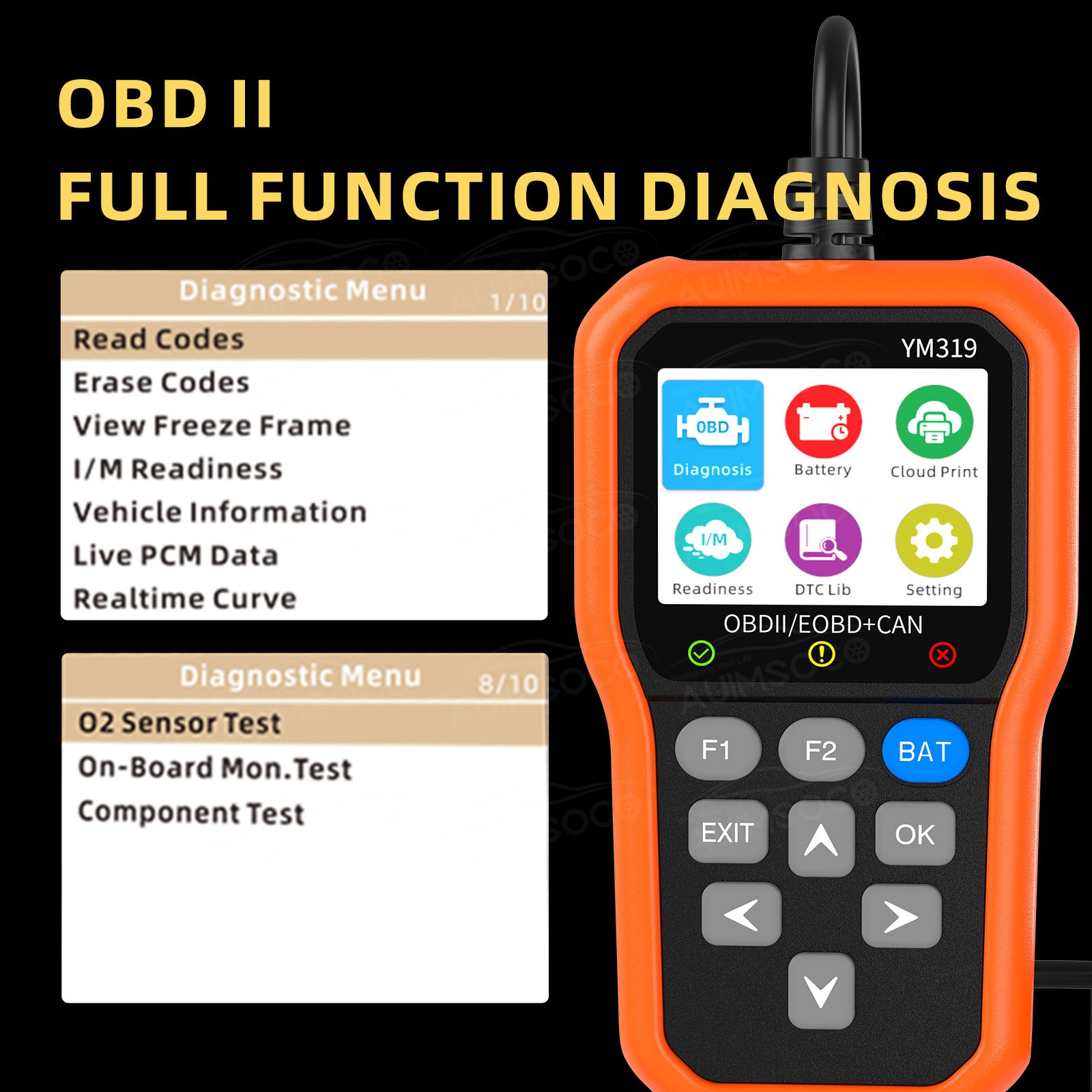 For Nissan Rogue OBD2 Scanner Code Reader Check Engine Car Diagnostic Tool