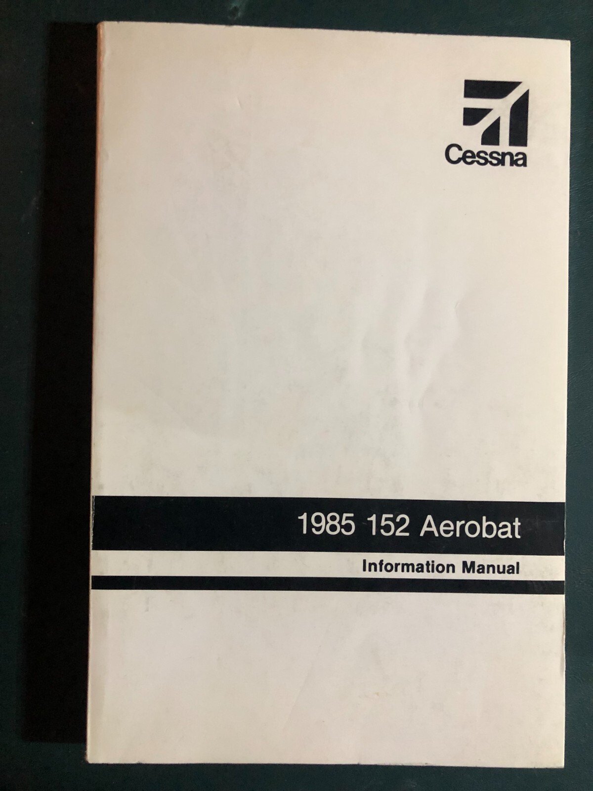 Cessna Pilot Information Manual A152 Aerobat 1985