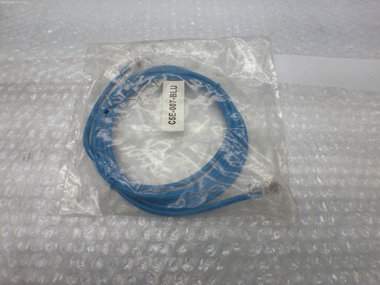 INDUSTRIAL SPARE C5E-007-BLU CABLE NSNP