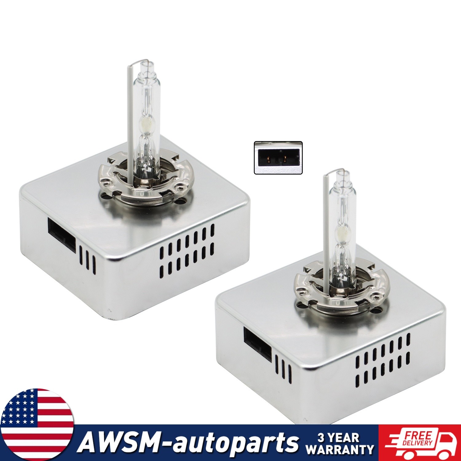 D5S Xenon Headlight HID Bulb For Chevrolet Silverado 1500 GMC Sierra Terrain 2X