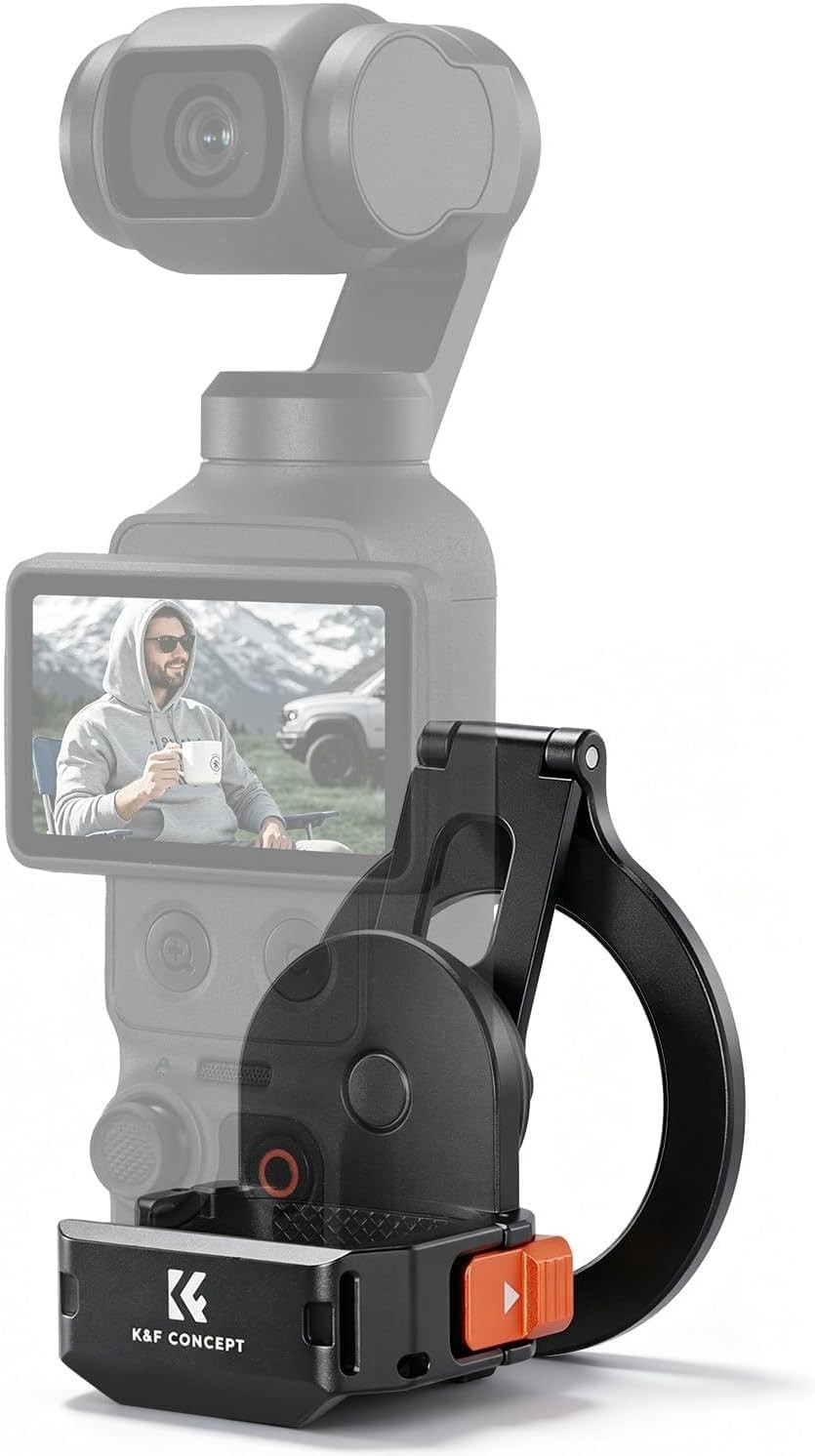 K&F CONCEPT Magnetic Expansion Cage for Osmo Pocket 4 3 Mag-Safe Compatible Rig