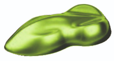 Custom Creative Paints: Sonic Green Pearl Basecoat 150ml (5oz)