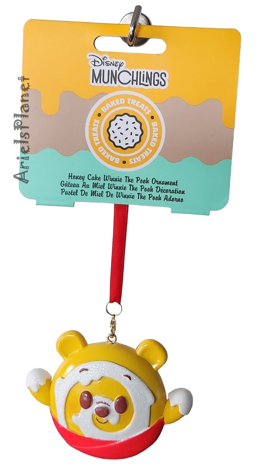 Disney Winnie the Pooh Honey Cake Munchlings Sketchbook Ornament Baked Treats