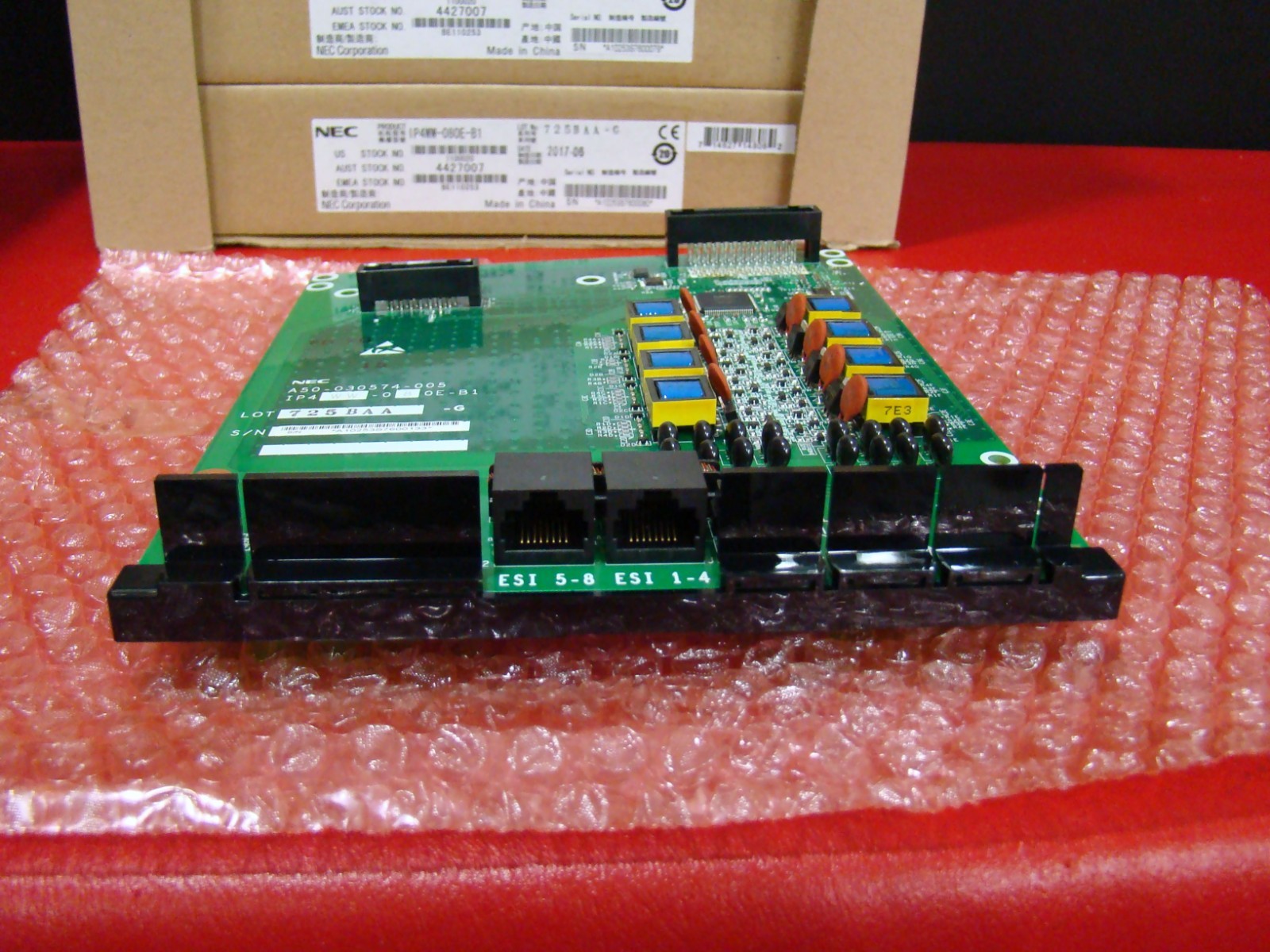 NEC IP4WW-080E-B1 1100020 SL1100 8-Port Digital Station Card Board w/ *Warranty*