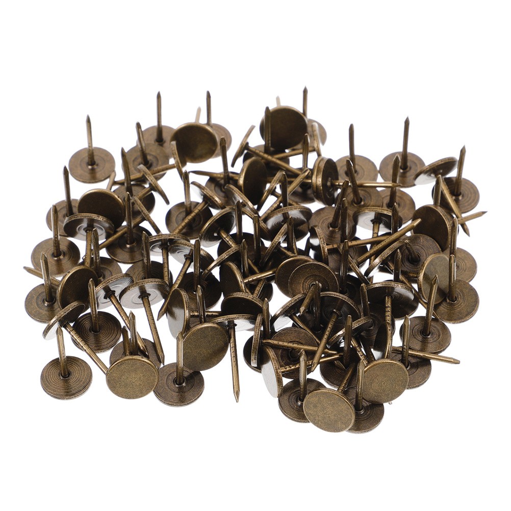 300 Pcs Wall Fixing Push Pin Thumb Tacks Flat Metal Decorative Thumbtacks Pins