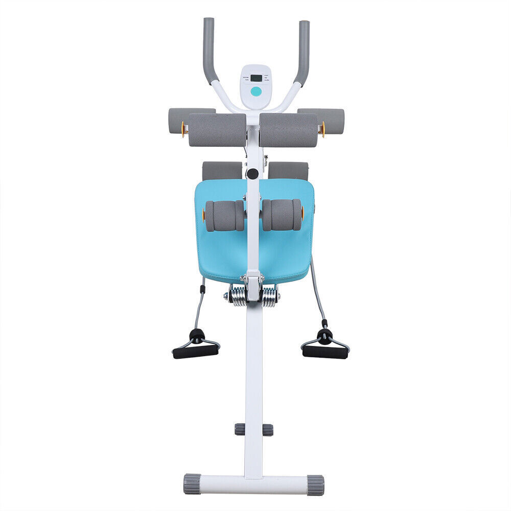 Multi-Workout Ab Machine Foldable Abdominal Cruncher Sit Up Bench Side Shaper