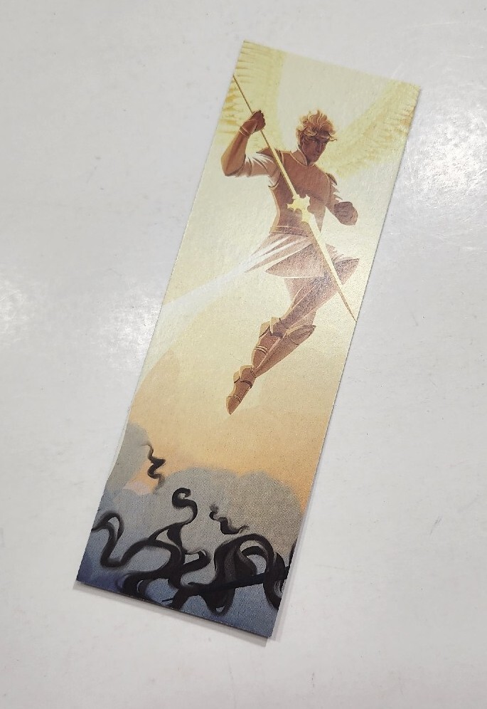 FAIRYLOOT FEUDING GODS BOOKMARK CARDBOARD MAY 2023