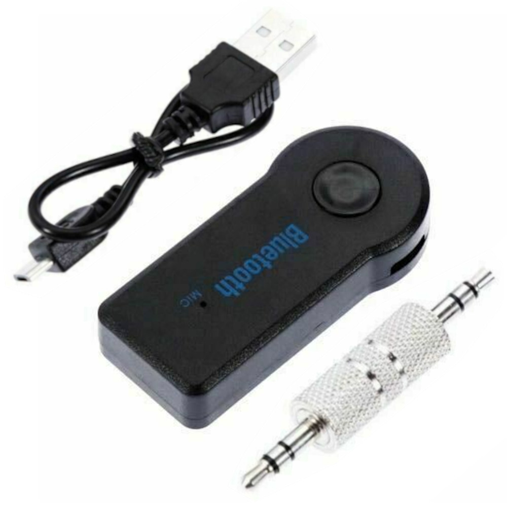 Wireless Bluetooth Receiver 3.5mm AUX Audio Stereo Music Home Car Adapter Kit