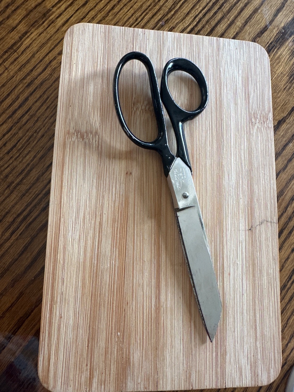 Crescent/Wiss Inlaid Industrial Straight Trimmers 7 Black # 37 Newerk,NJ Forged