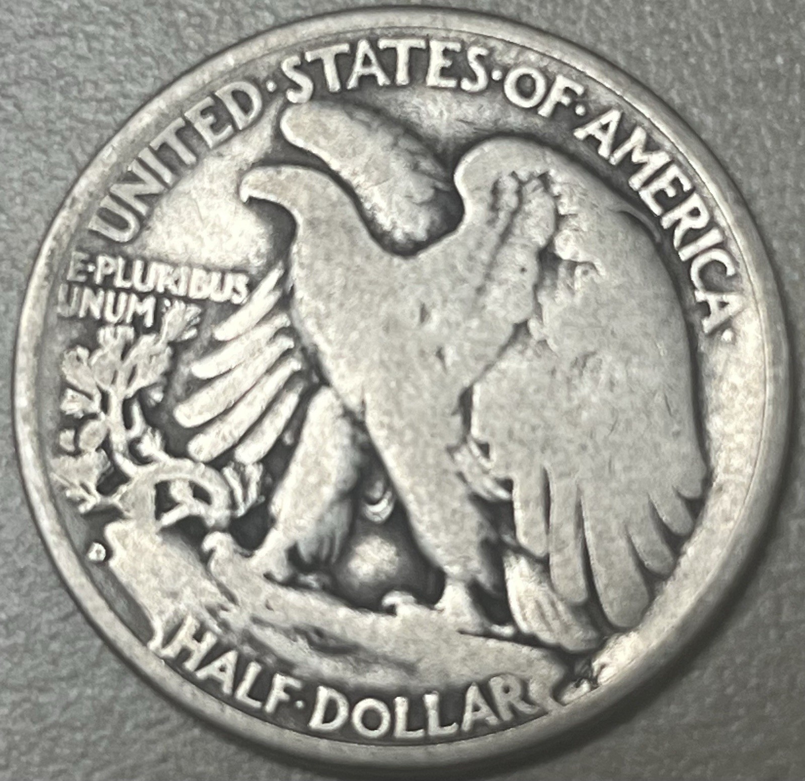 1938 d walking liberty half dollar Key Date Very Nice