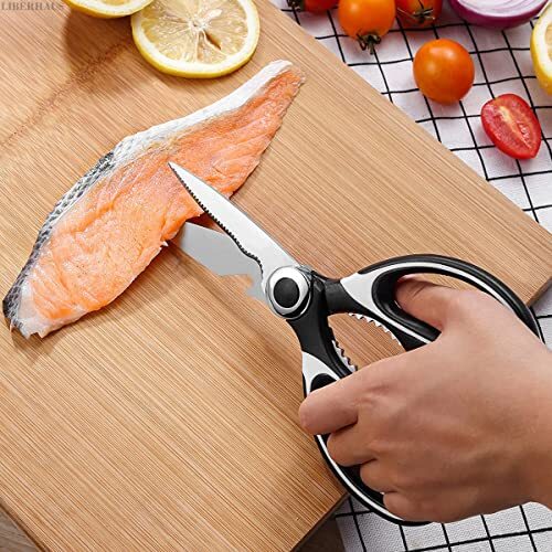 Kitchen Shears Scissors Stainless Heavy Duty Multi-Purpose Meat Cutting, Cutlery