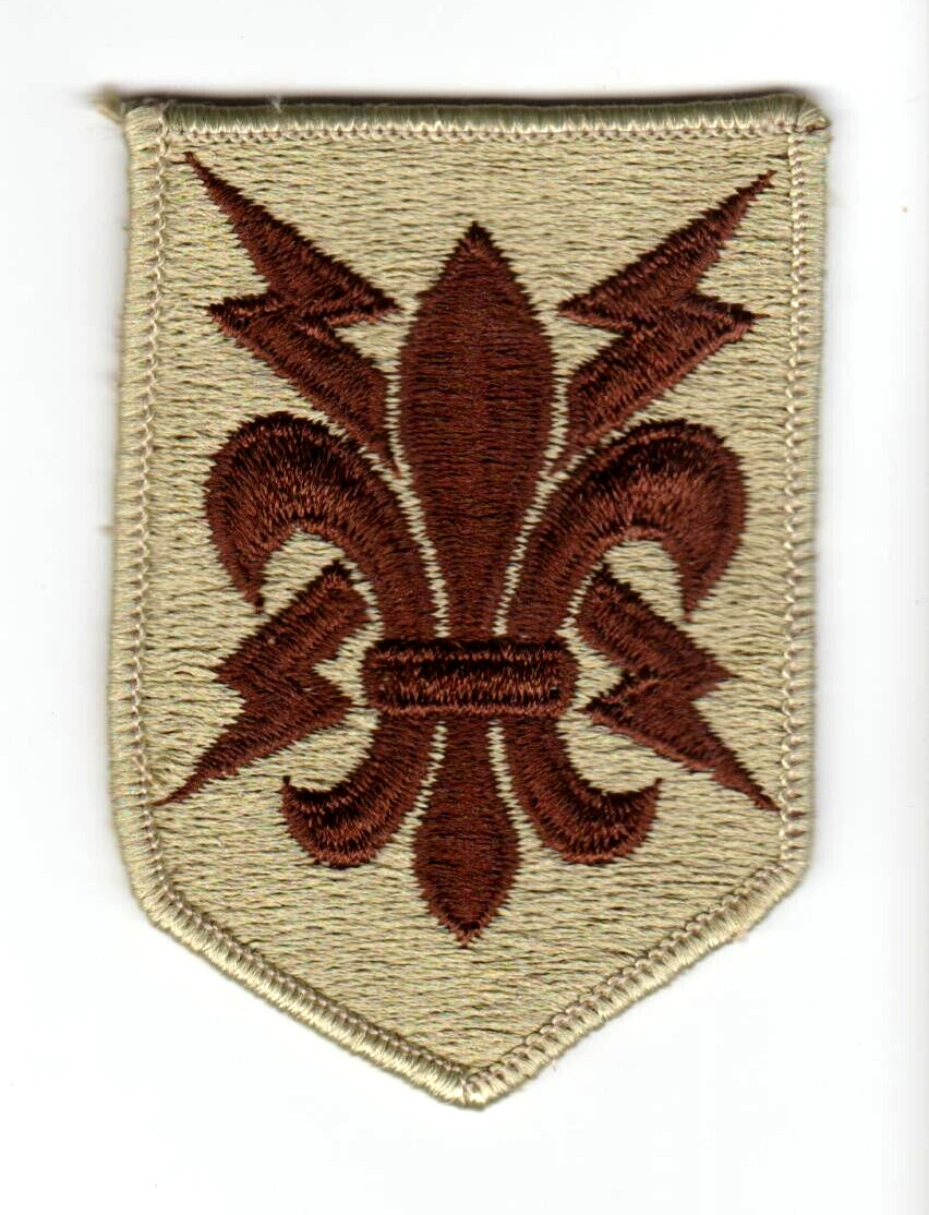 US ARMY 205th MILITARY INTELLIGENCE BRIGADE Desert Color Patch