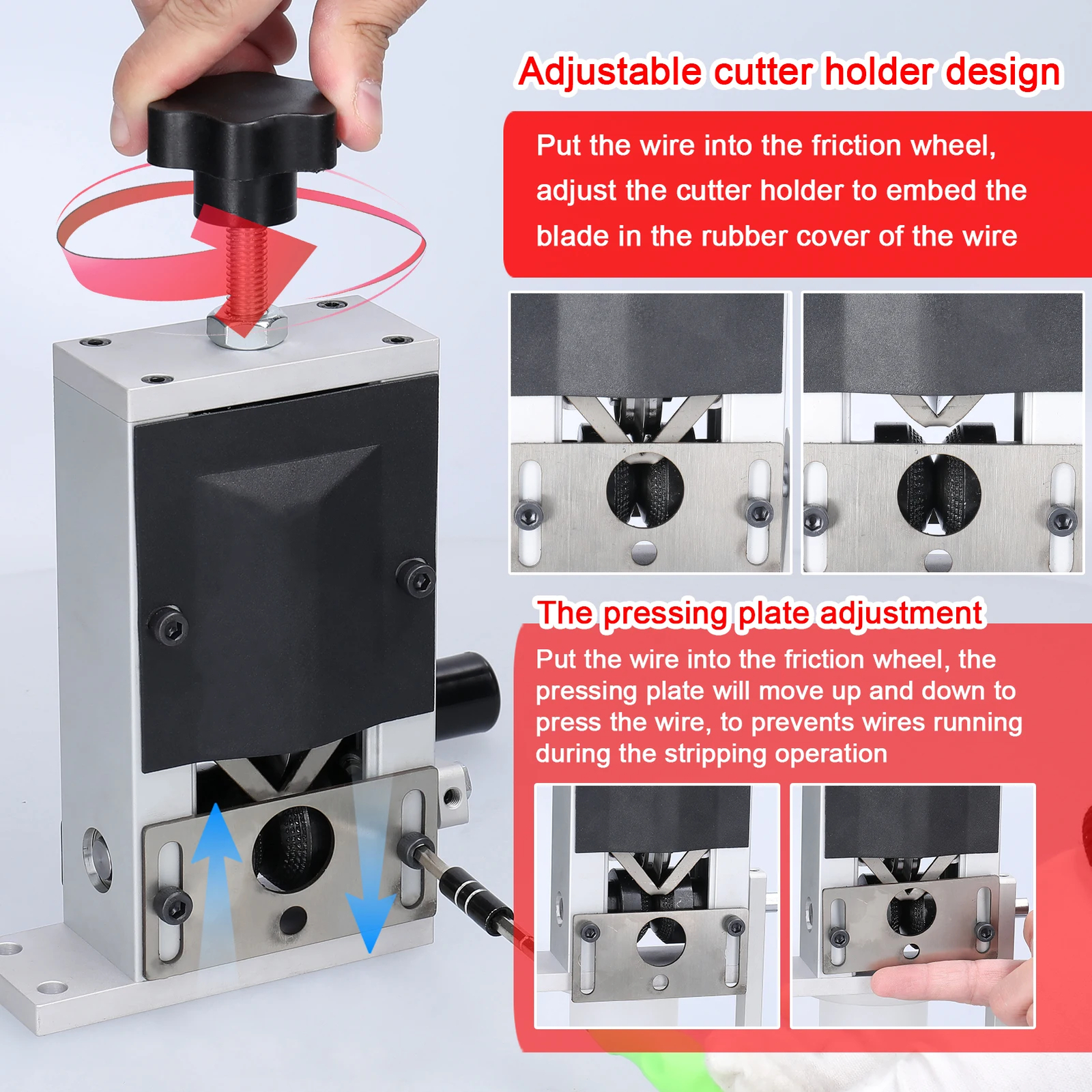 Household Wire Stripper Manual Wire Stripping Tool Cable Peeling Machine