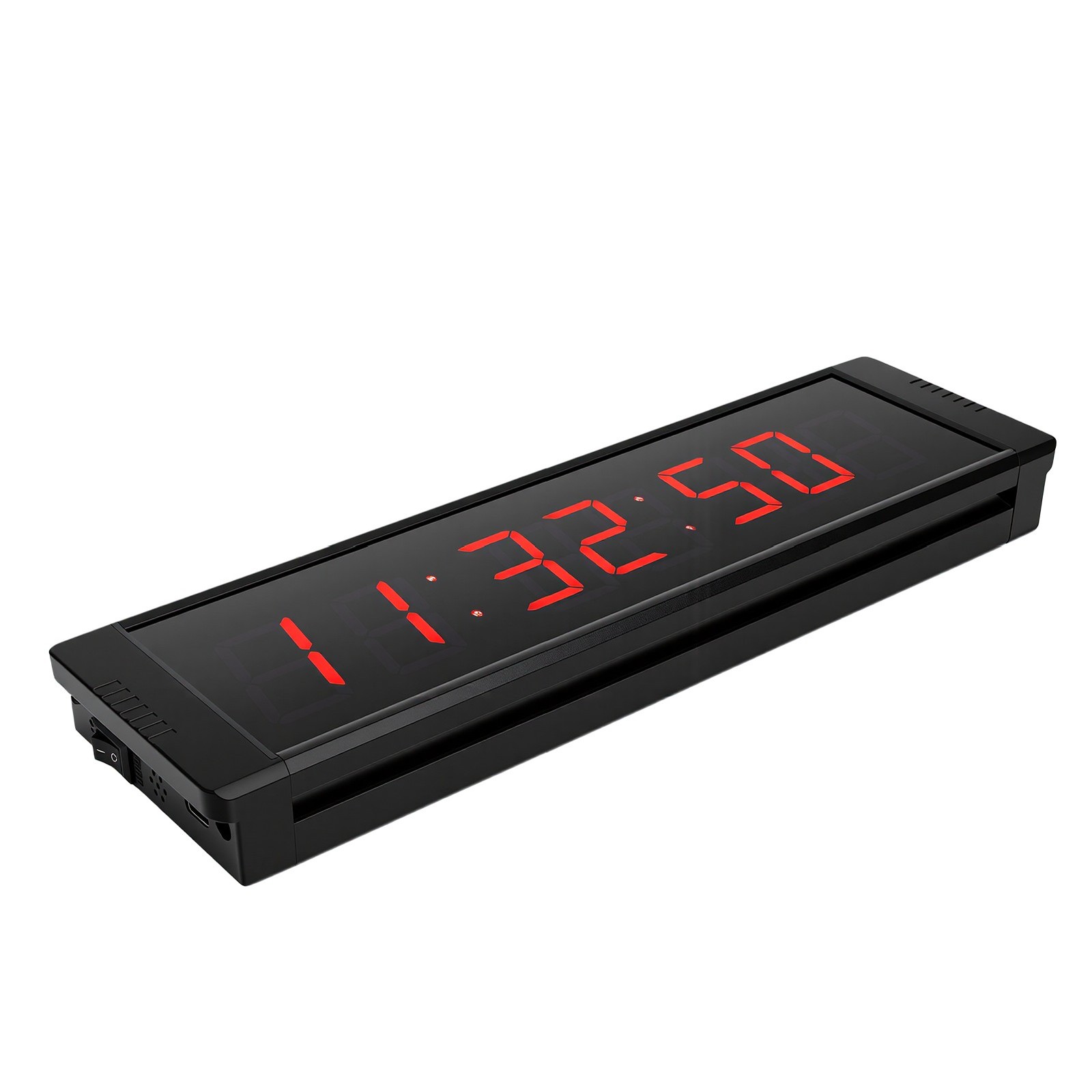 Large LED Timer With Remote Control Red Countdown Clock Stopwatch Interval Timer
