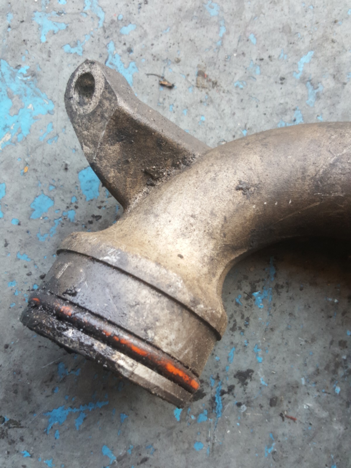 INTERNATIONAL MAXXFORCE 15 EGR AIR COMPRESSOR OUTLET PIPE 3005312C2