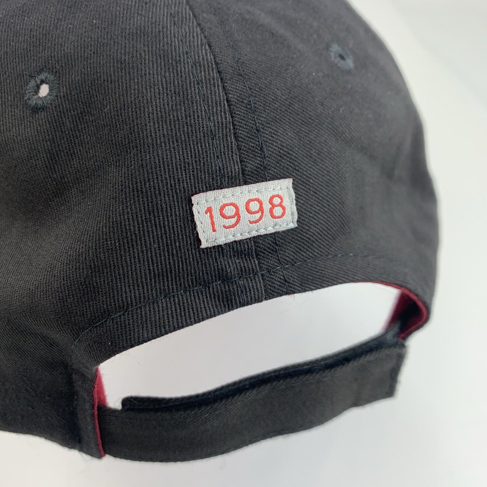 Oklahoma City Redhawks Hat 1998 Minor League Black Bimm Ridder OSFM Baseball Cap
