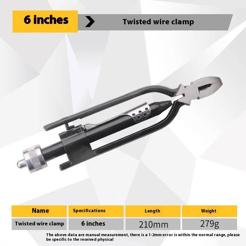 6/9 Inch Twisted Wire Pliers Twisted Wire Pliers Fuse Pliers Twisted Wire Pliers