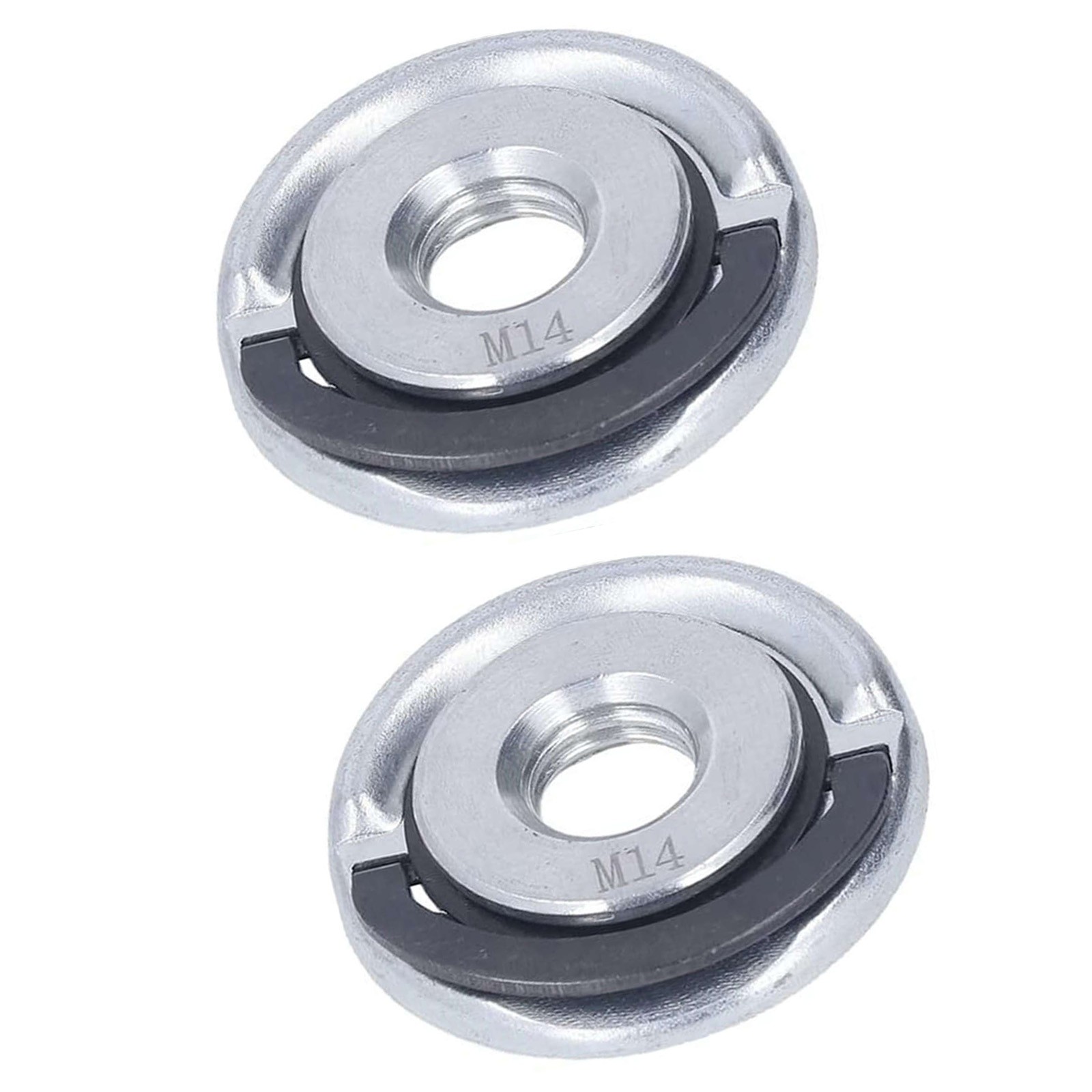 2PCS M14 Self-Locking Press Plate for Grinders Compatible with Diamond Plates