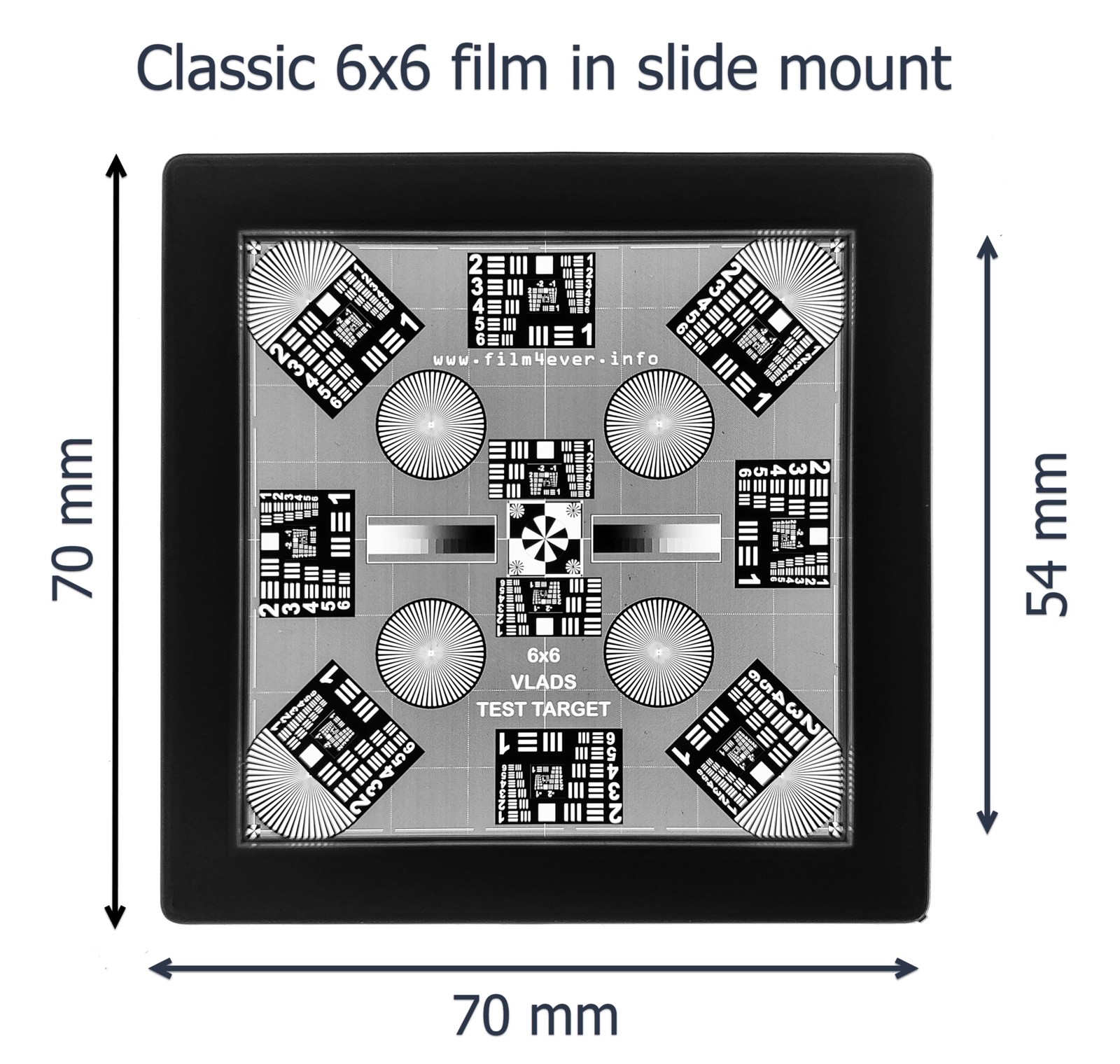 6x6 MF Slide, 70x70 mm GEPE Mount, Camera Scanning, Digitize, Negatives, Sharp