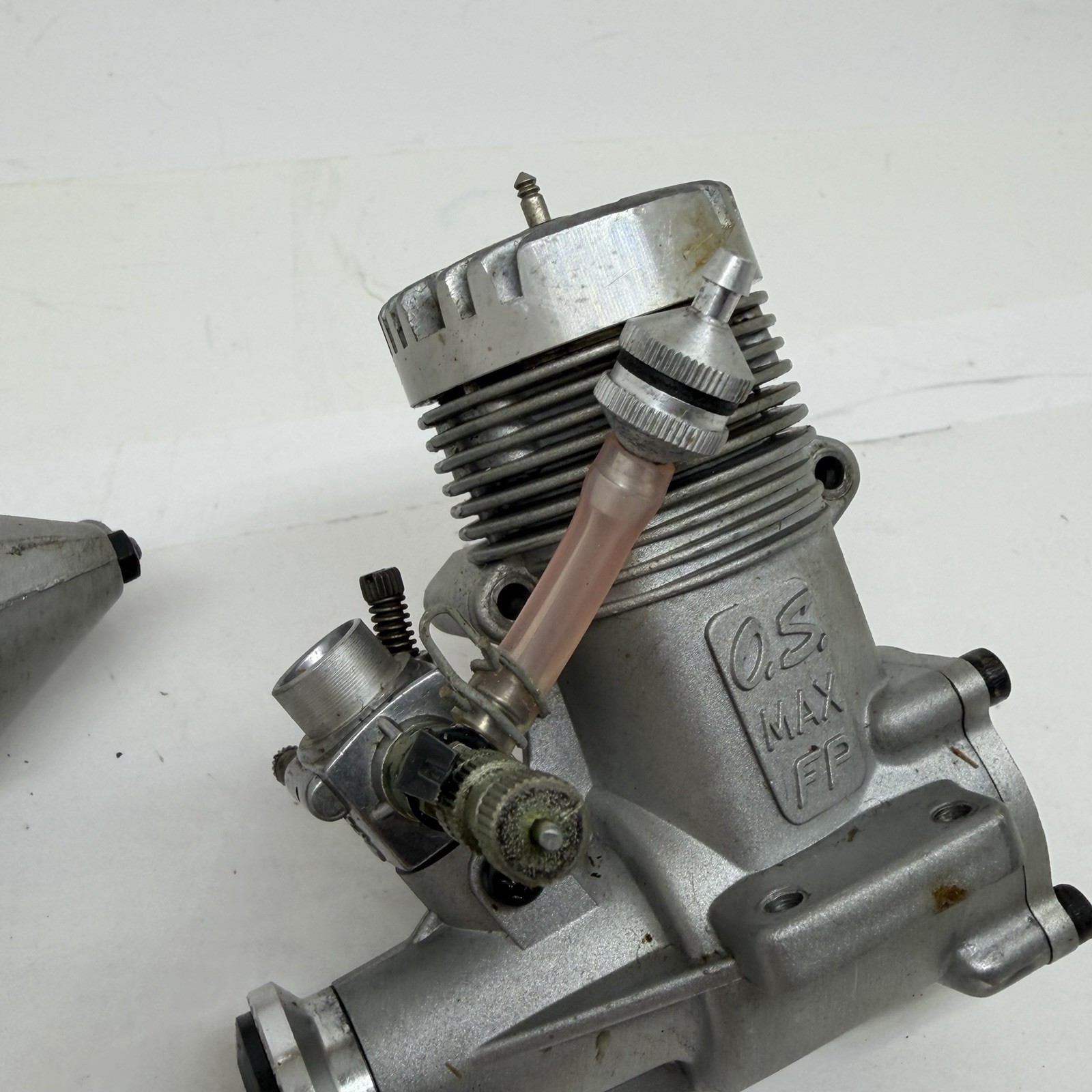OS Max FP 40 RC Airplane Engine w/ E3030 Muffler Untested Sold As Is