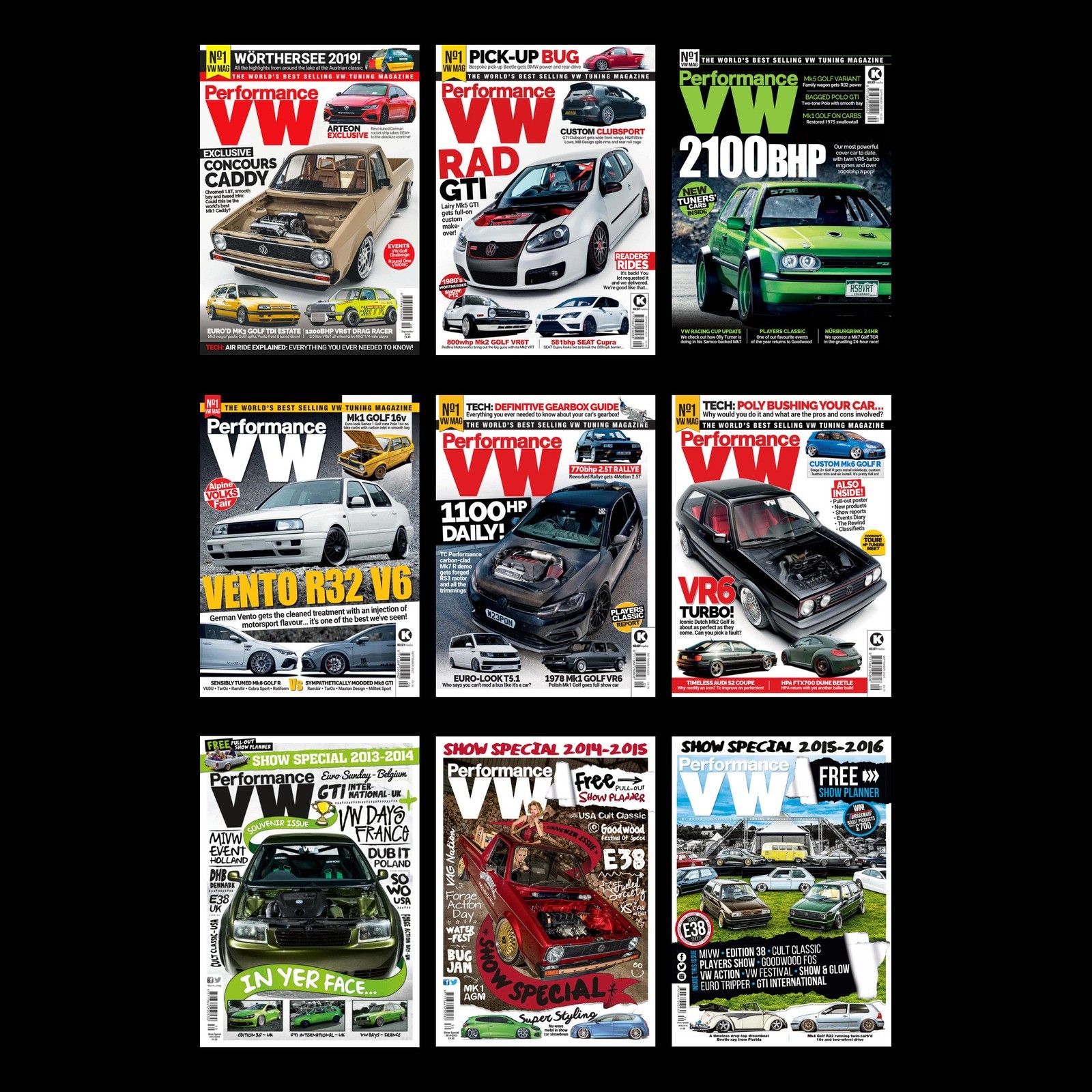 Performance VW magazine 132 issues & 4 specials on USB + immediate bonus