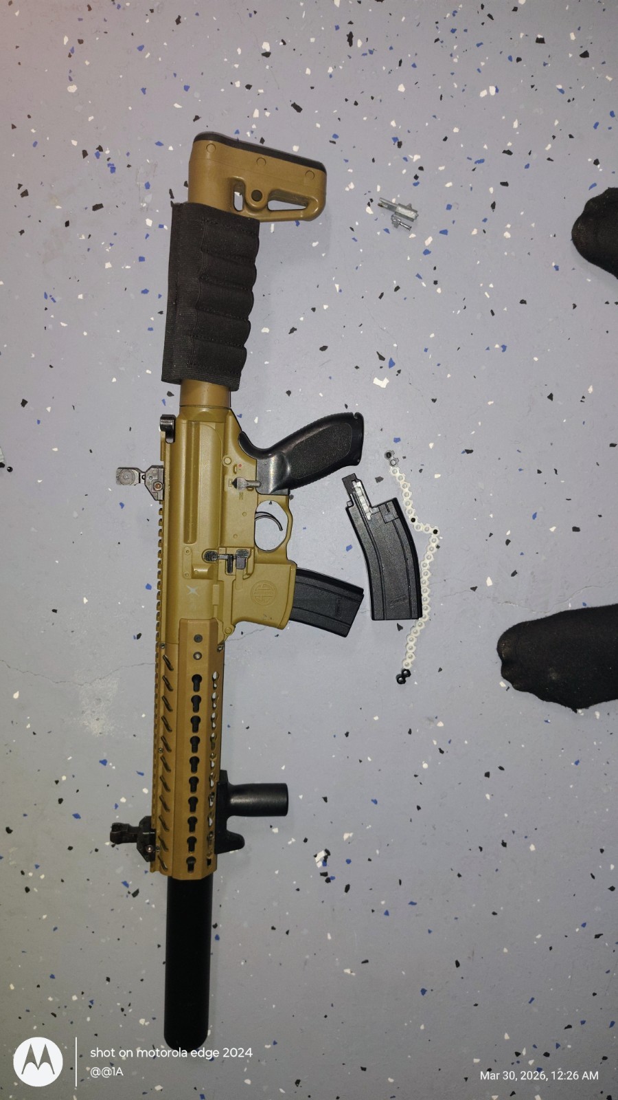 SIG SAUER MCX Rattler Canebrake .177 Caliber Semi-Auto Pellet Air Rifle Untested