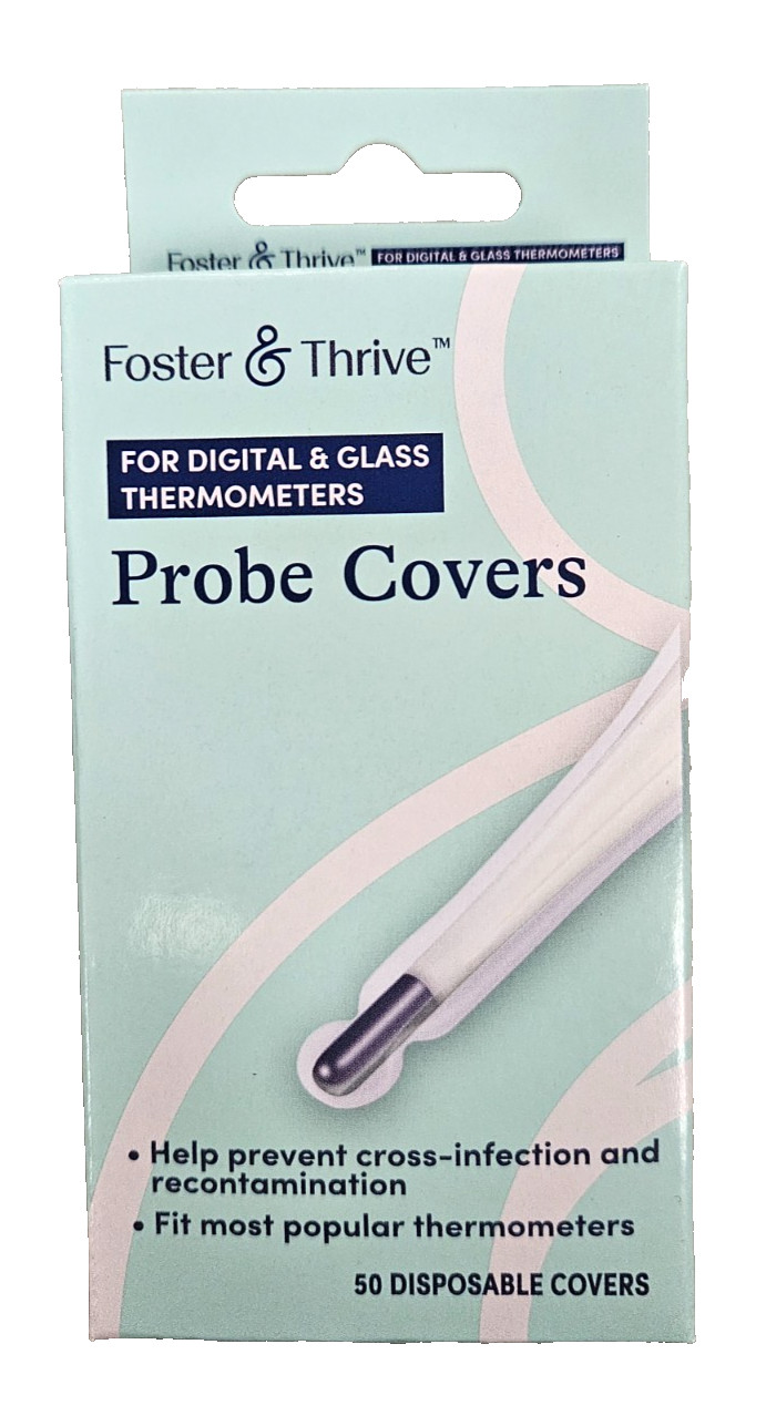 F&T Probe Thermometer Covers, Universal fit for Standard Thermometer, box of 50