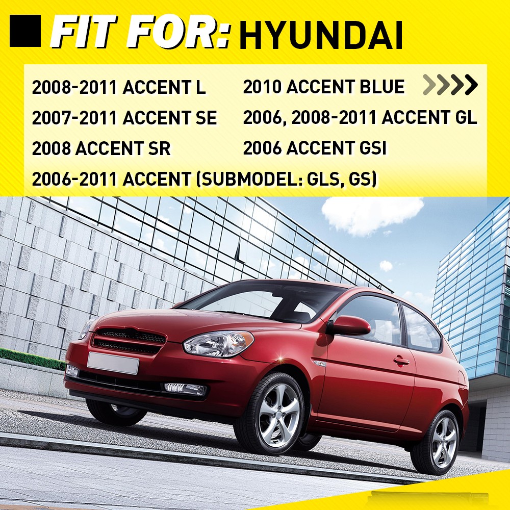 Interior Door Handle Inside Front Left Right Side For 2007-2011 Hyundai Accent