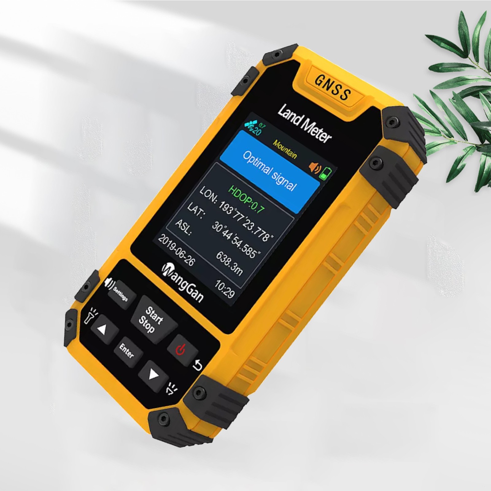 GPS Land Surveying Machine Accuracy Survey Equipment Area Distance Measure tooDj