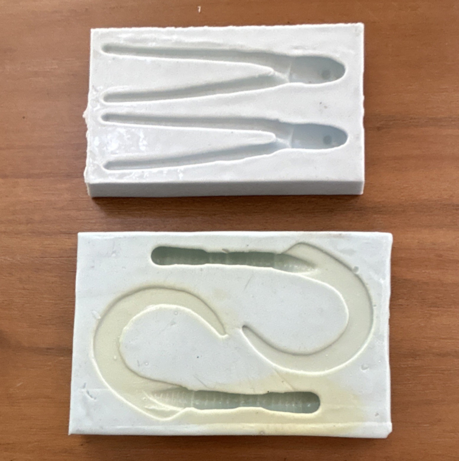Lurecraft silicone open pour bait molds
