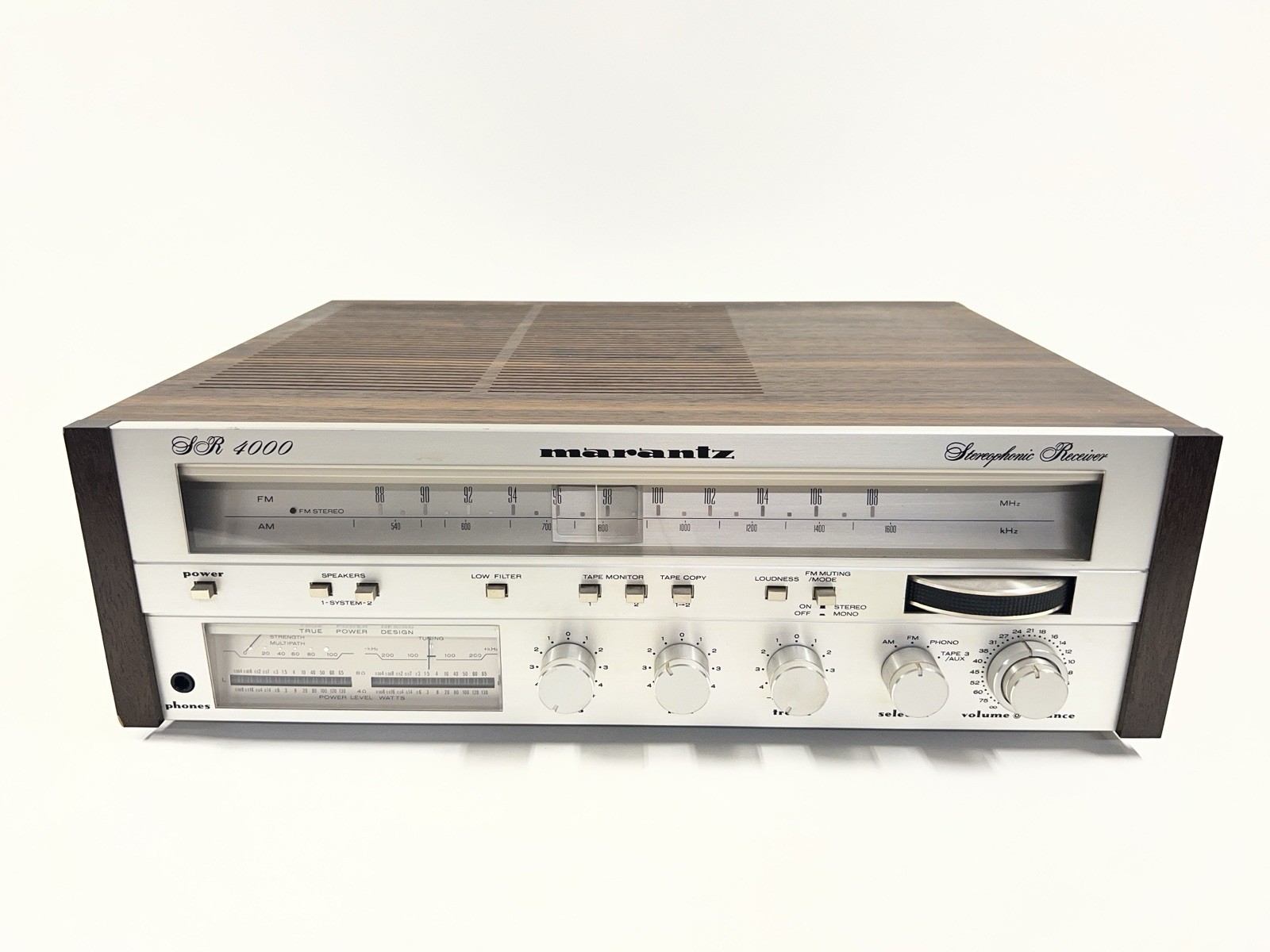Vintage Marantz SR-4000 Stereo Receiver - TESTED WORKING