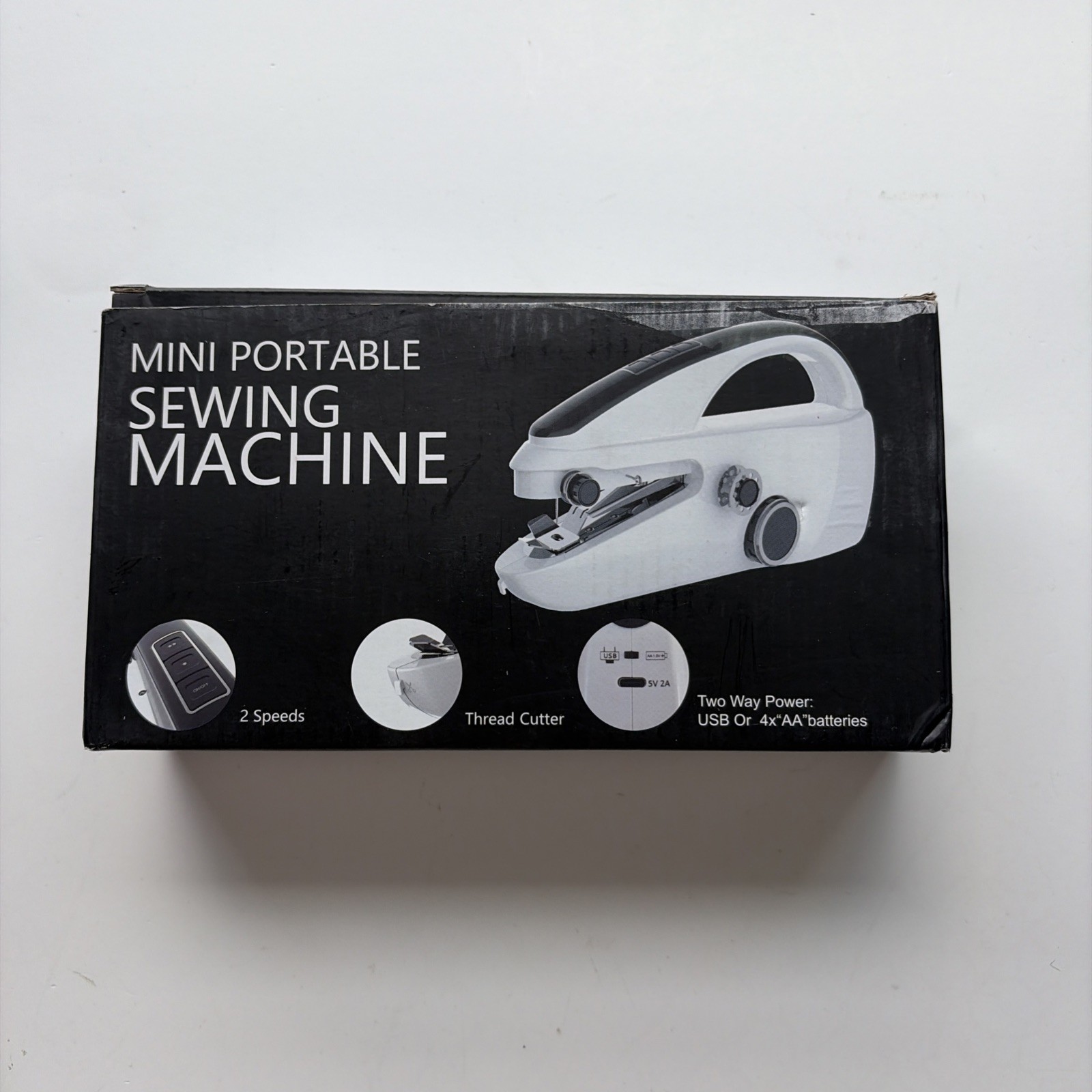 Handheld Sewing Machine for Beginners, Portable Mini Hand Sewing Machine