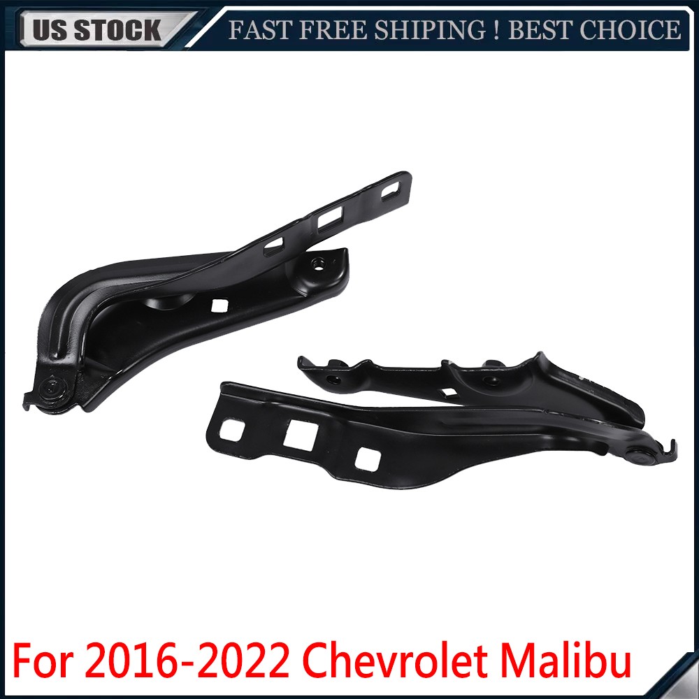 Fits For 2016-2022 Chevrolet Malibu Hood Hinge Right +Left Side Pair
