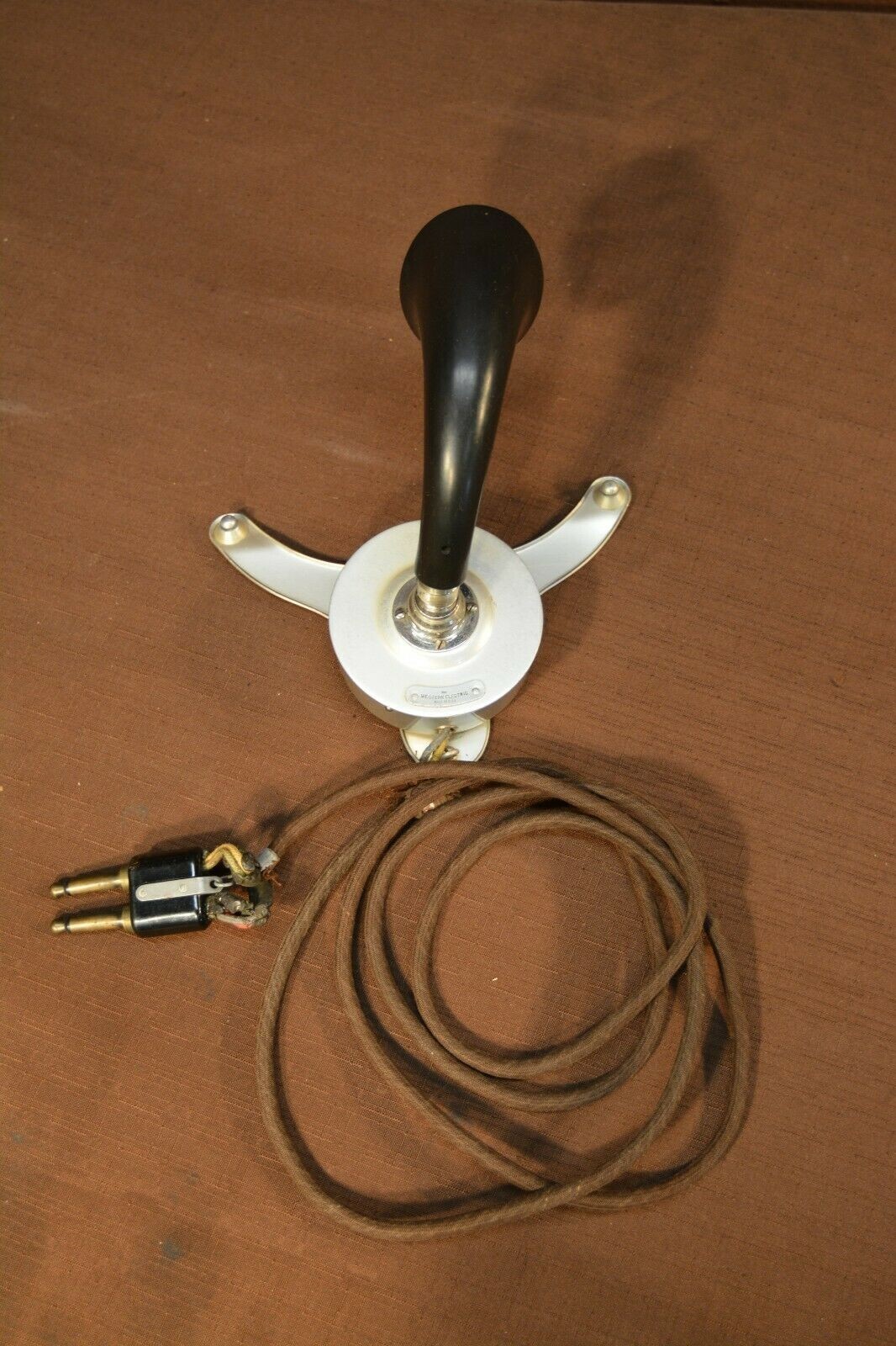 SELDOM SEEN 1930's SWITCHBOARD OPERATORS MICROPHONE....LOOK
