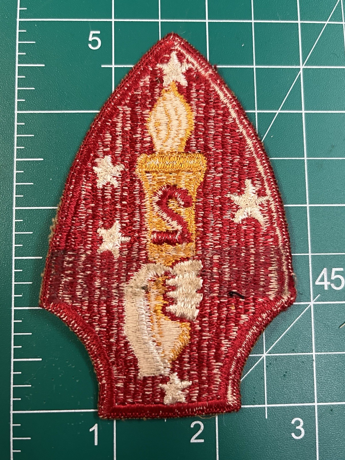 WWII 2nd Marine Division Patch