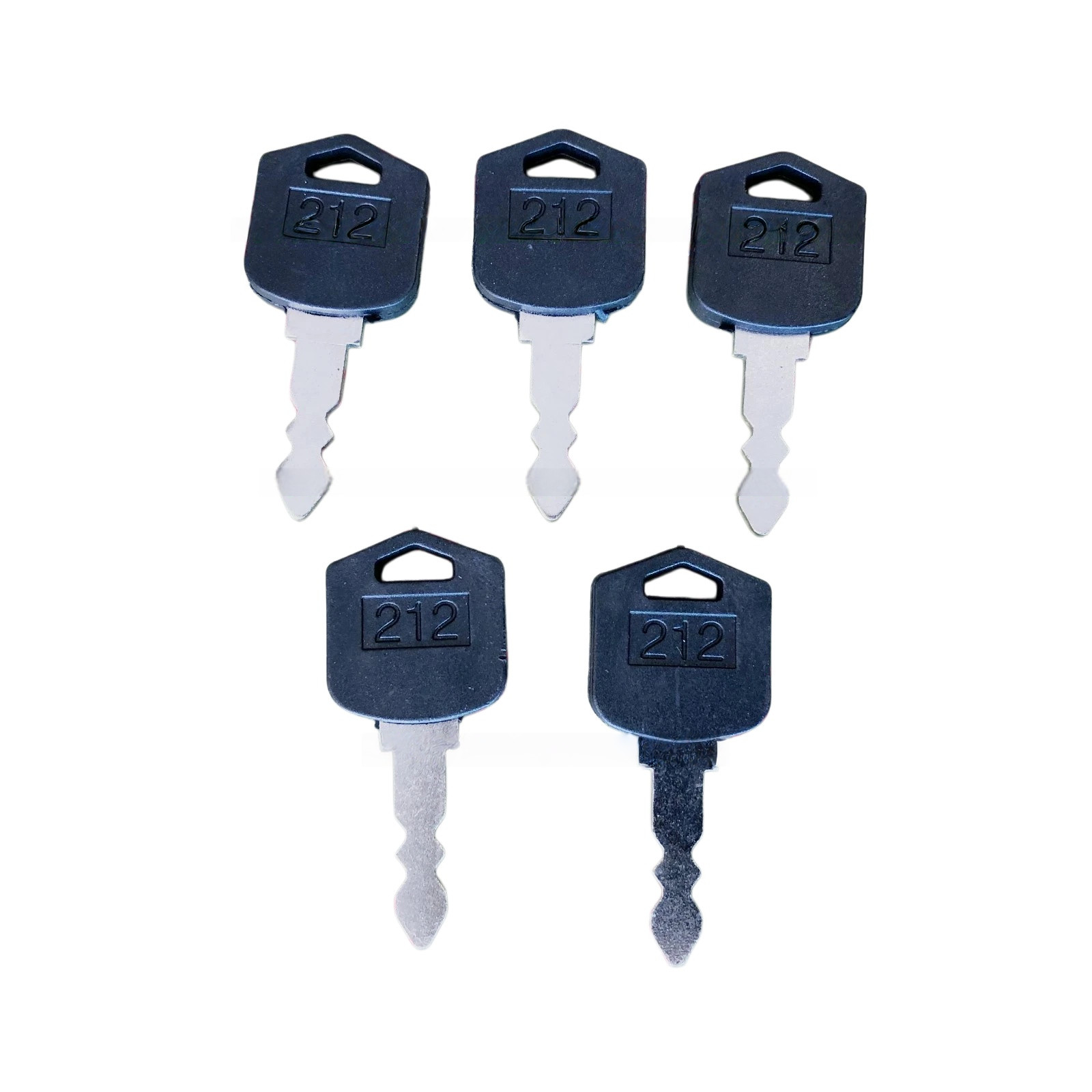 5 PK 212 Ignition Key For Doosan Forklift D25 D35 G25 G35 D554212 110702-00160