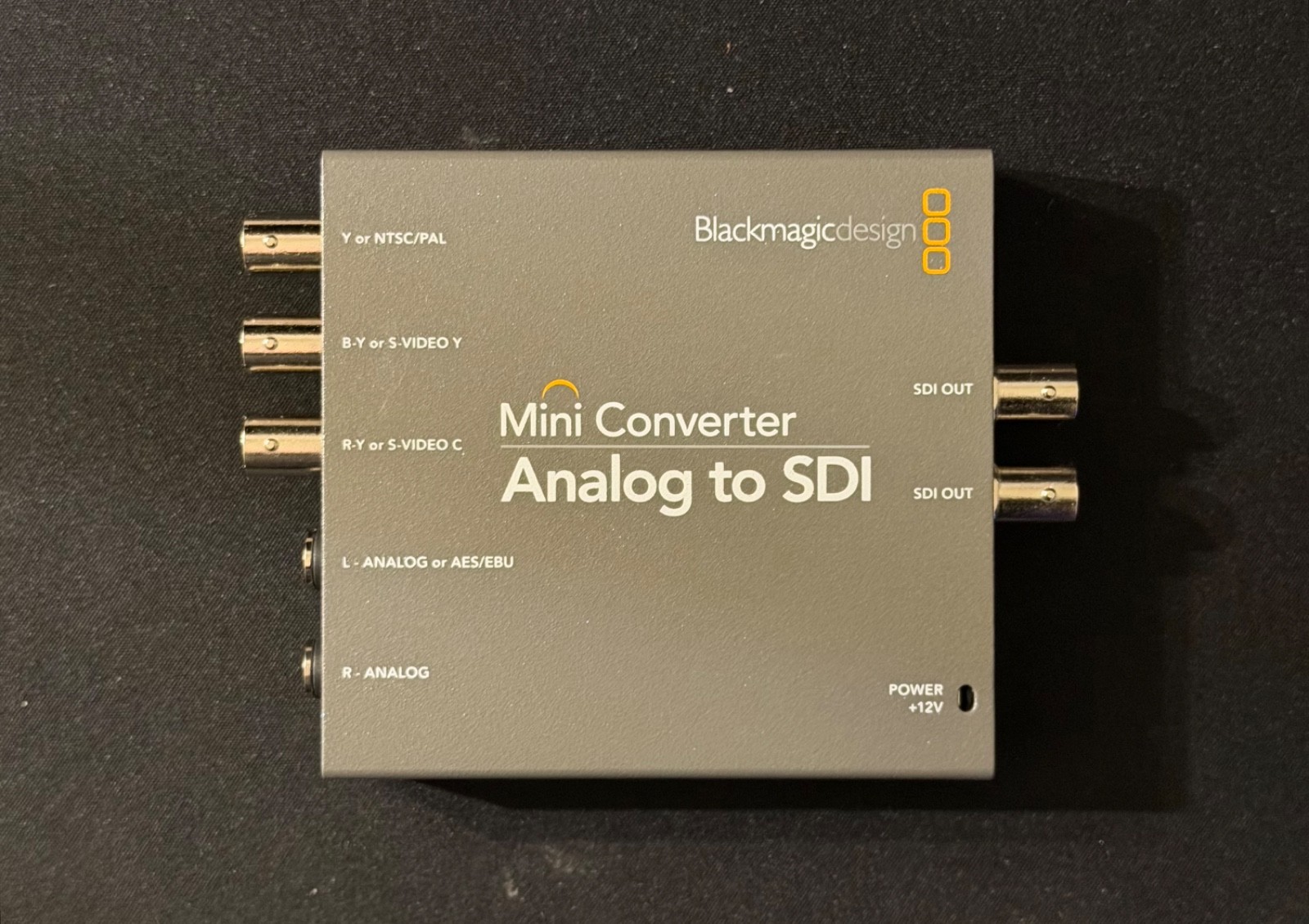 Blackmagic Design Mini Converter Analog to SDI w/Power Supply