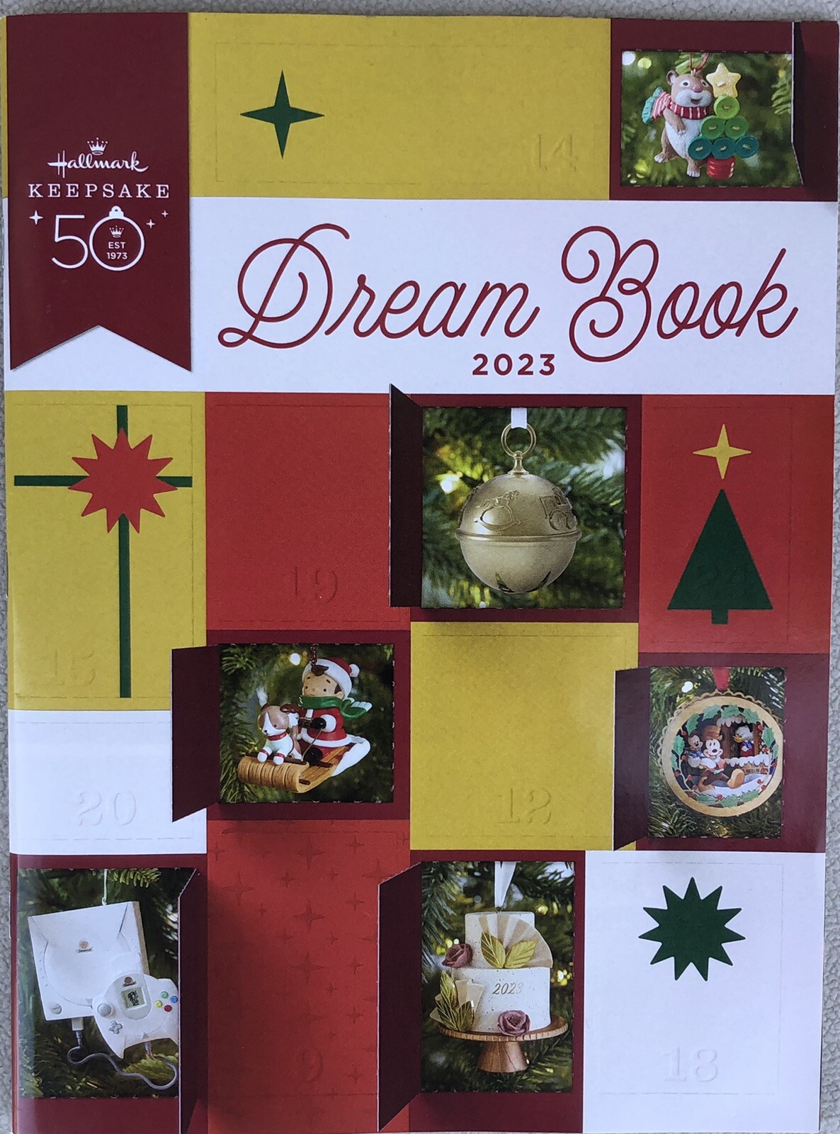 2023 Hallmark Keepsake Ornament Dream Book Wish List / Price List - New