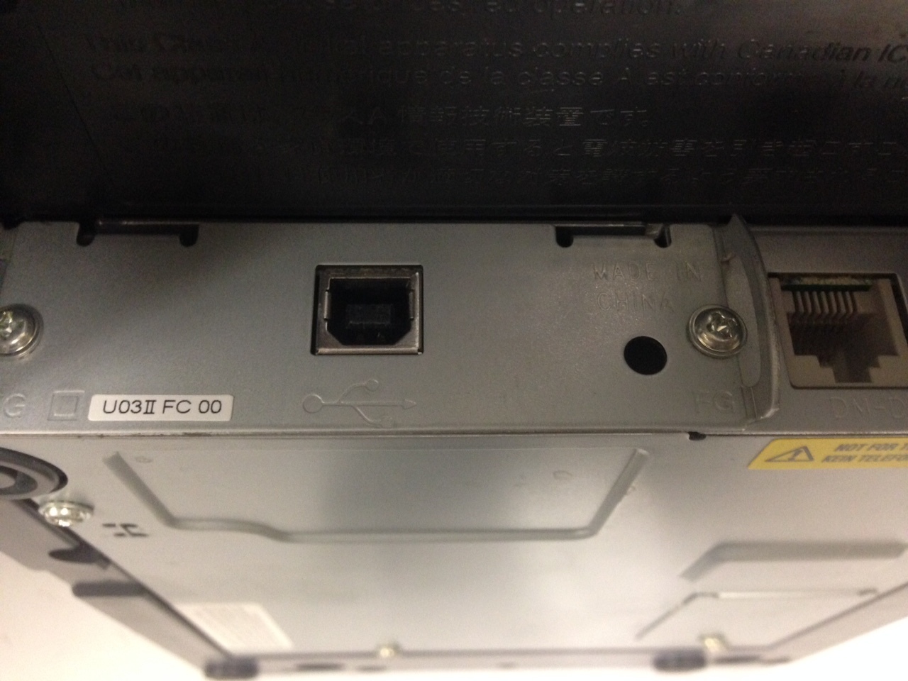 Epson TMH6000III M147G POS Receipt printer USB refurbished