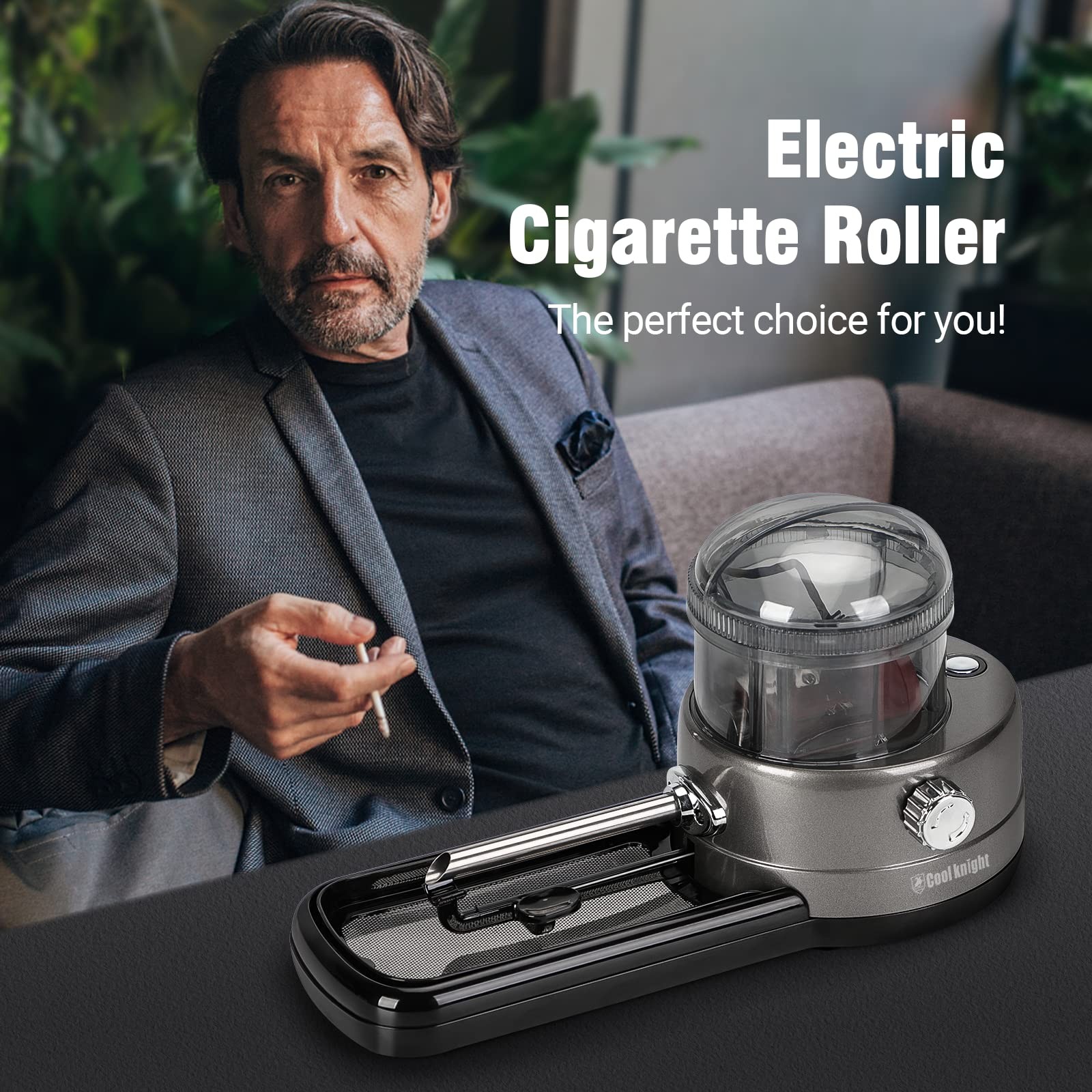 Electric Cigarette Rolling Machine Portable Injector Machine Can Grind
