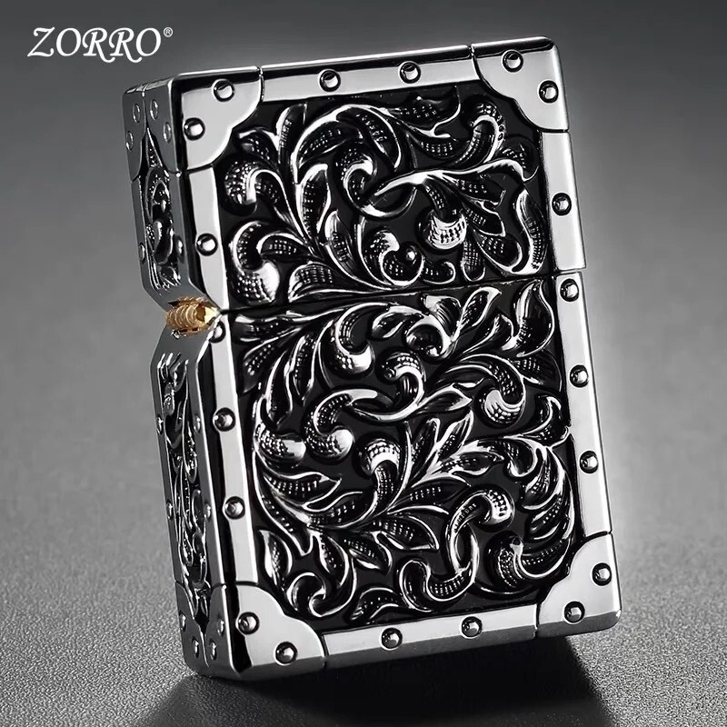 The New ZORRO Brand Pure Copper Five-Sided Windproof Kerosene Lighter