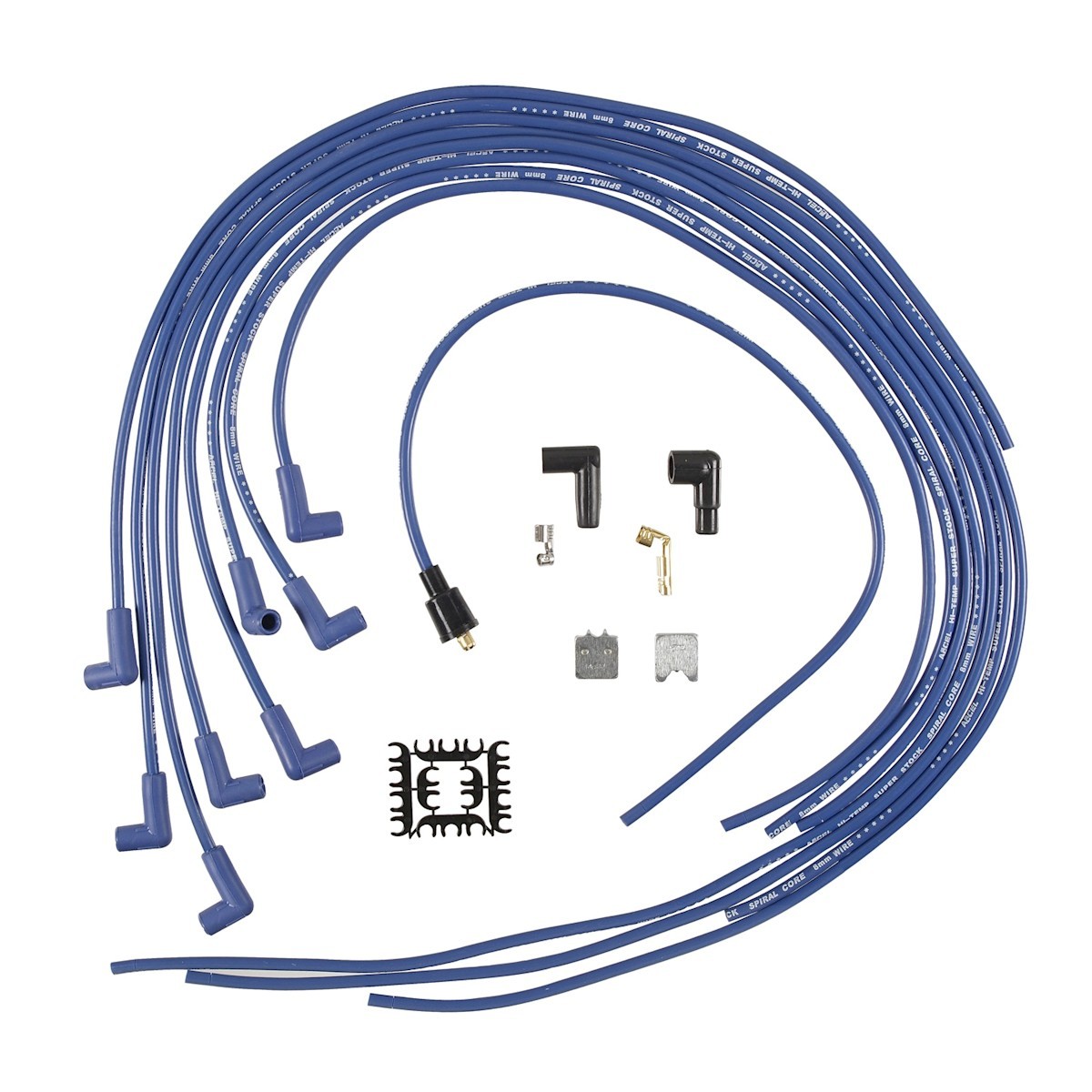 5041B Accel Spark Plug Wires Set of 8 for Chevy Ram Truck Fury Suburban SaVana