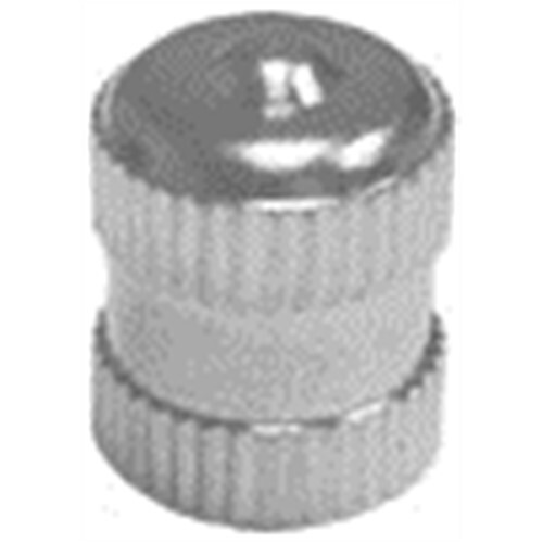 100-pk of Long Metal Dome Tire Valve Cap with Seal TMRTI103-100 Brand New!