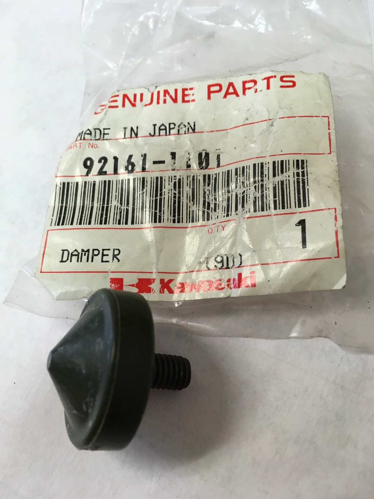 1999-2002 KAWASAKI KVF300 KVF400 STEERING STEM DAMPER PRAIRIE NOS OEM 92161-1101
